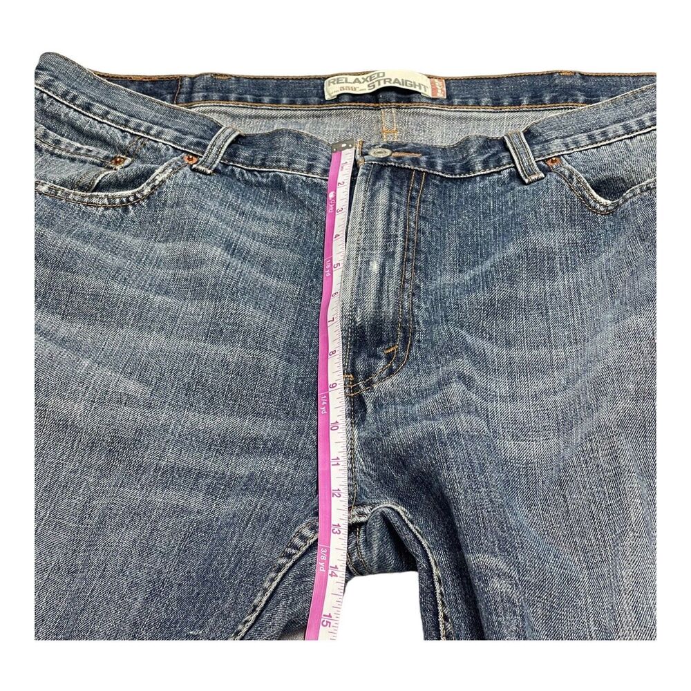 Levi’s 559 Men’s Jeans Blue Relaxed Straight Denim Stretch Measures 39x26.5 - Picture 6 of 13
